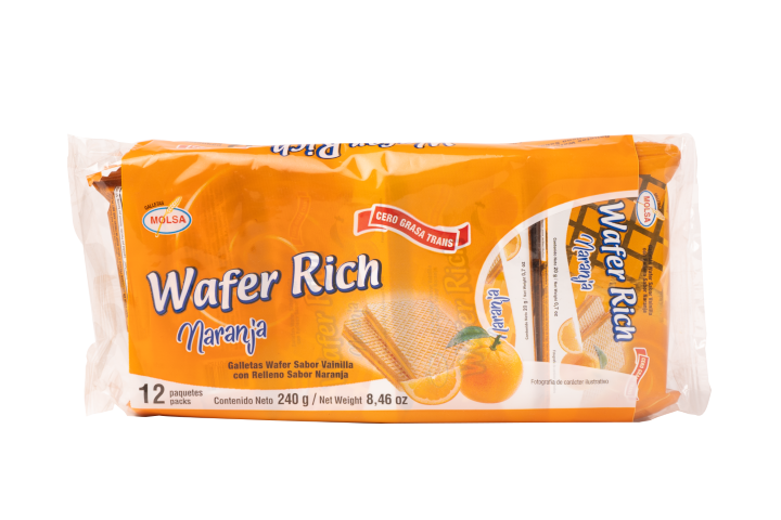 WAFER RICH NARANJA